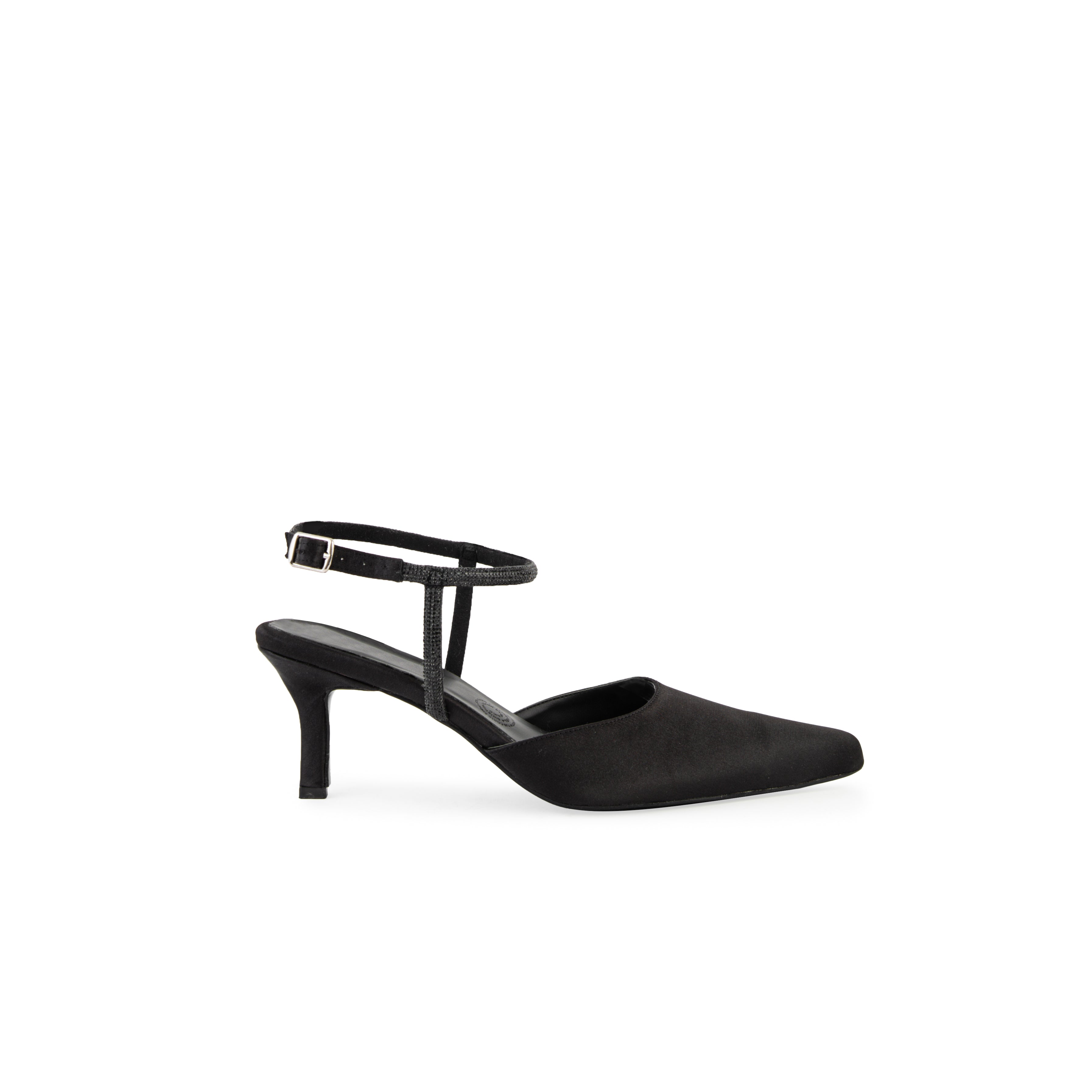 ZAPATILLA LADY SHANTUNG NEGRO