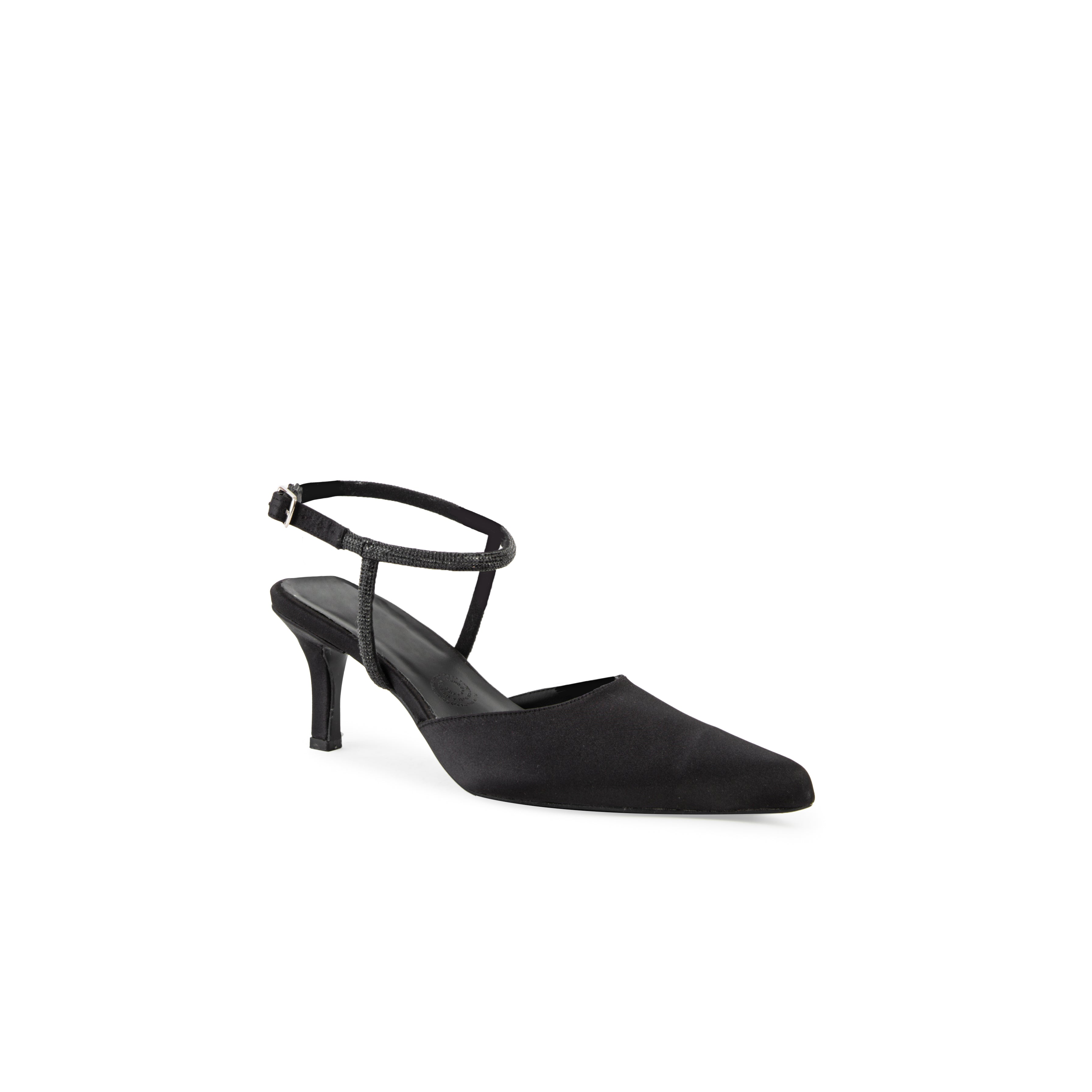 ZAPATILLA LADY SHANTUNG NEGRO