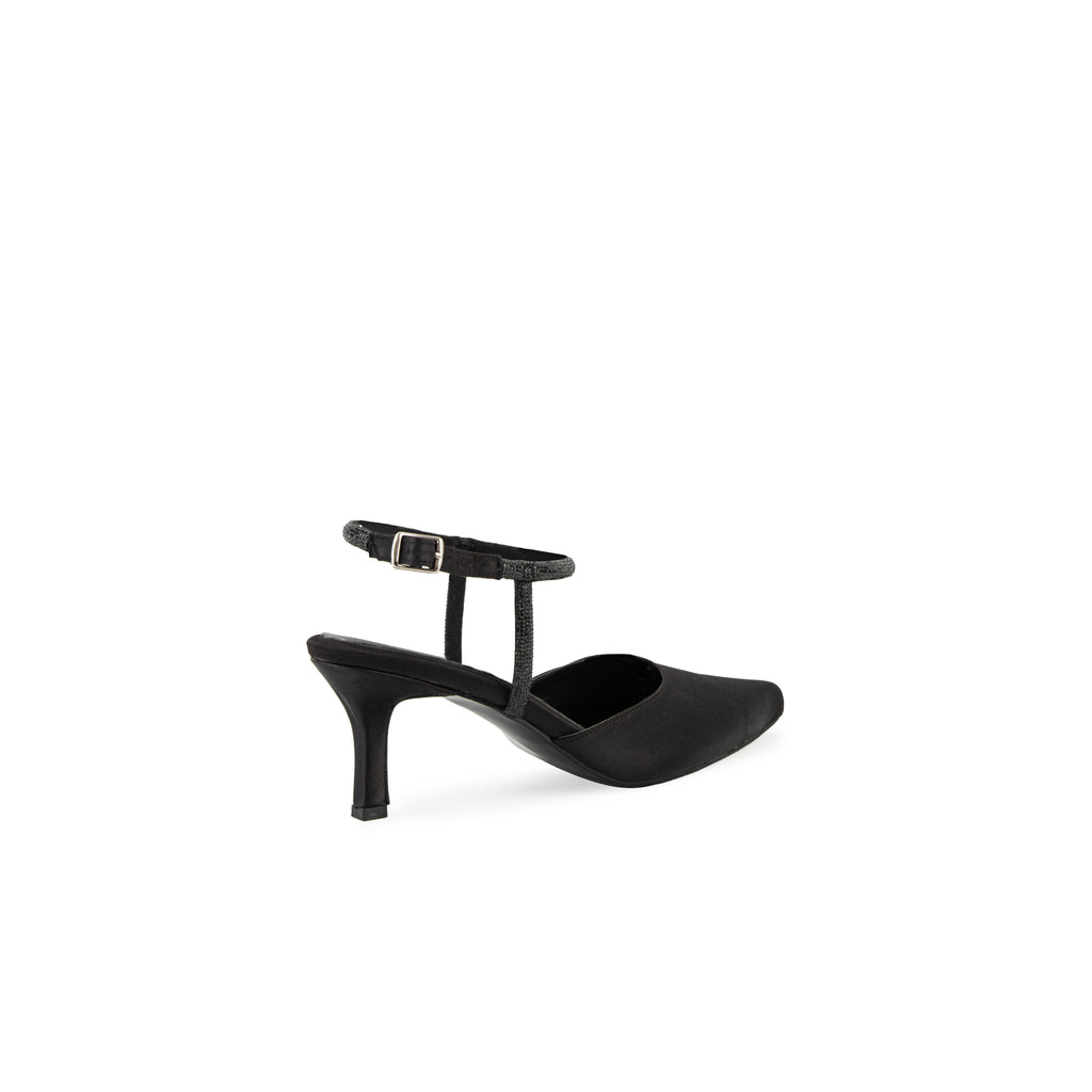 ZAPATILLA LADY SHANTUNG NEGRO