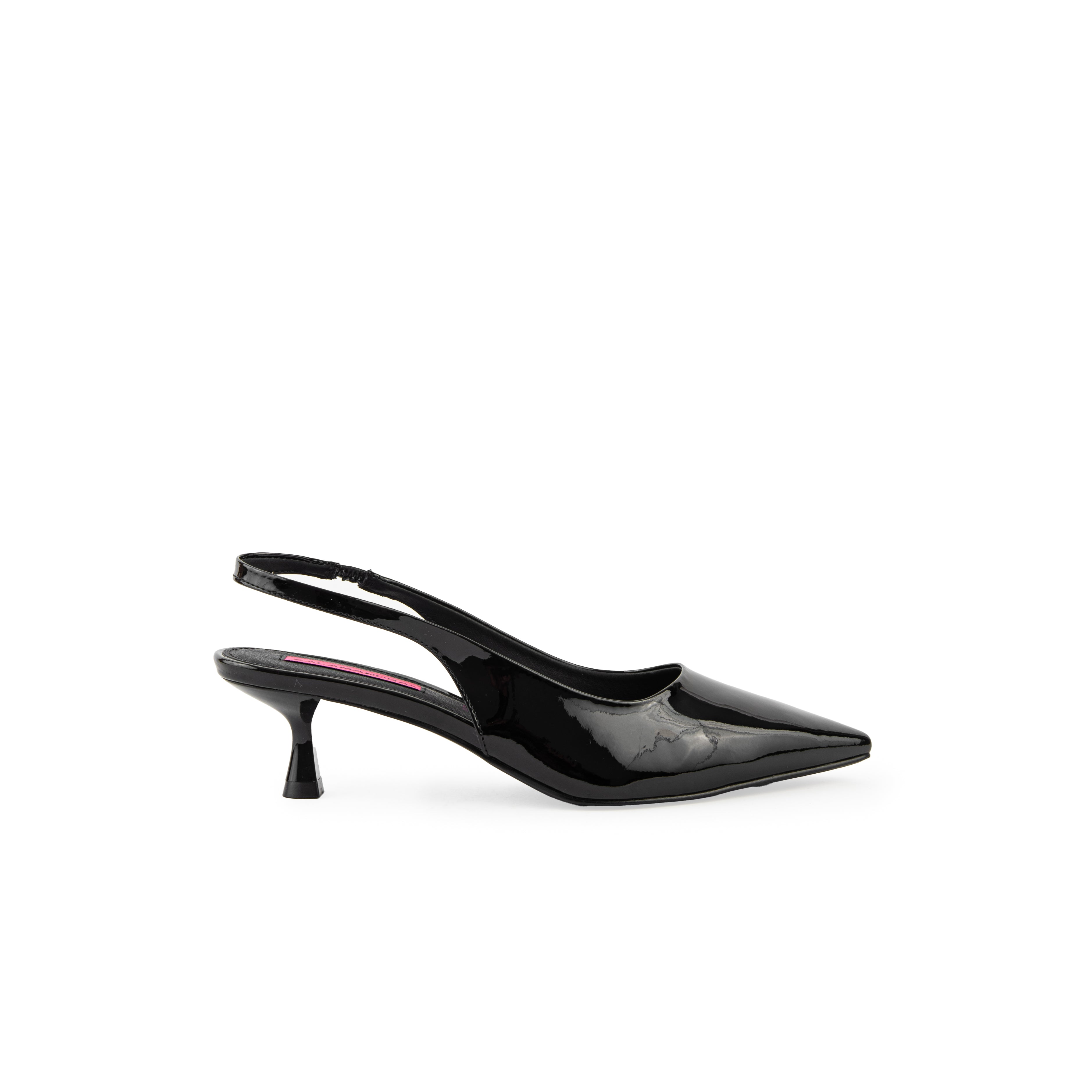 ZAPATILLA ALEXANDRA CHAROL NEGRO