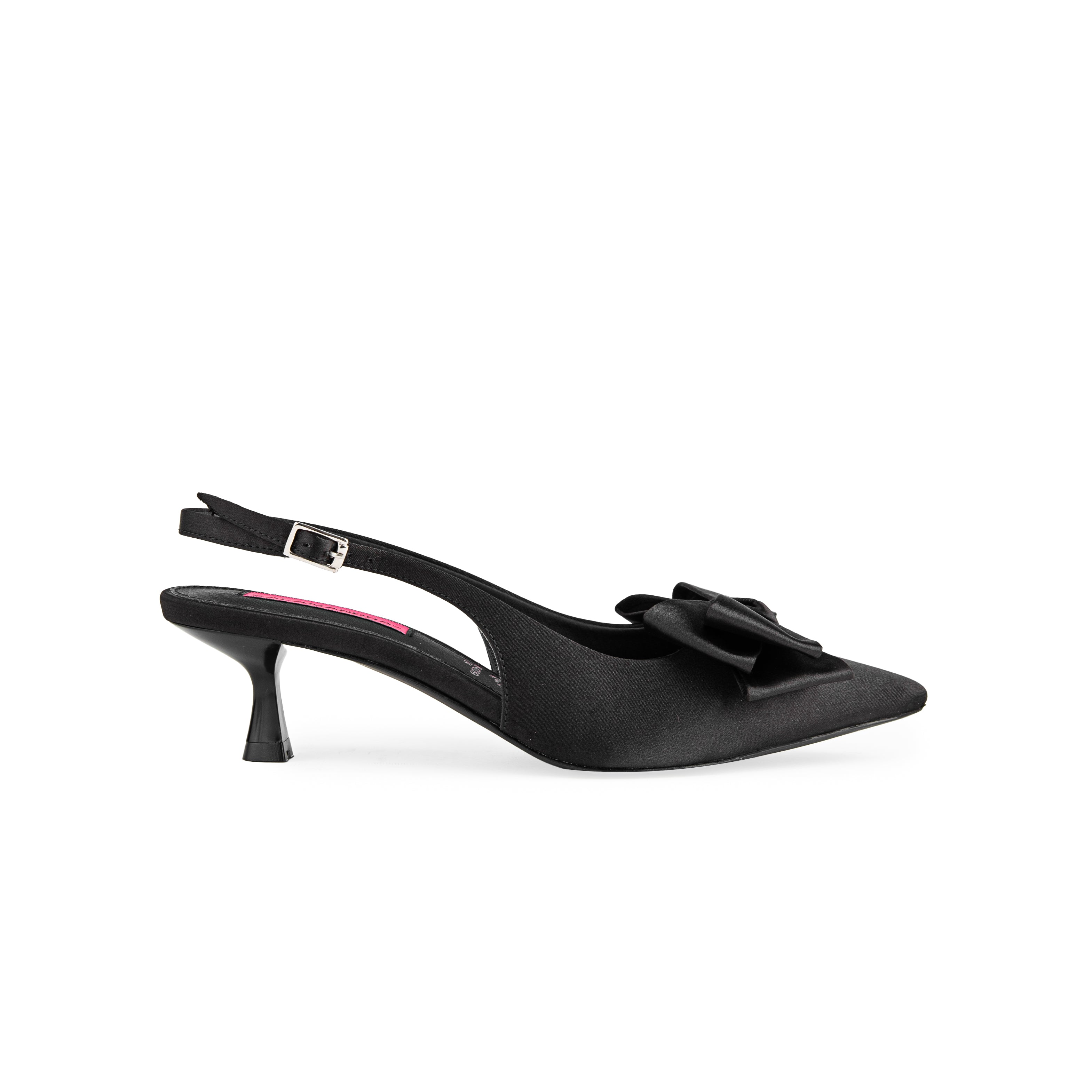 ZAPATILLA MARY SHANTUNG NEGRO