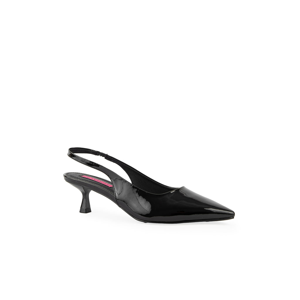 ZAPATILLA ALEXANDRA CHAROL NEGRO