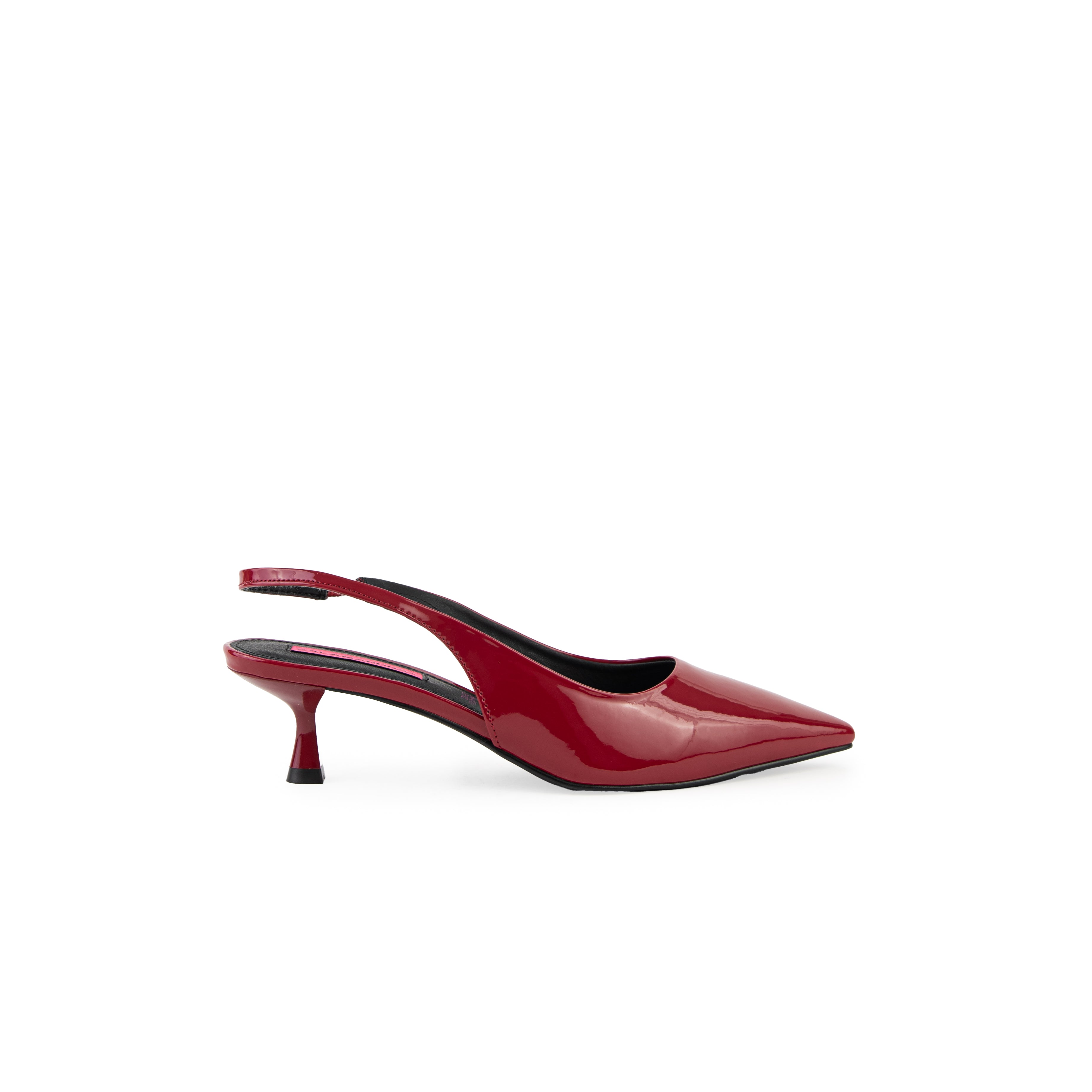 ZAPATILLA ALEXANDRA CHAROL ROJO