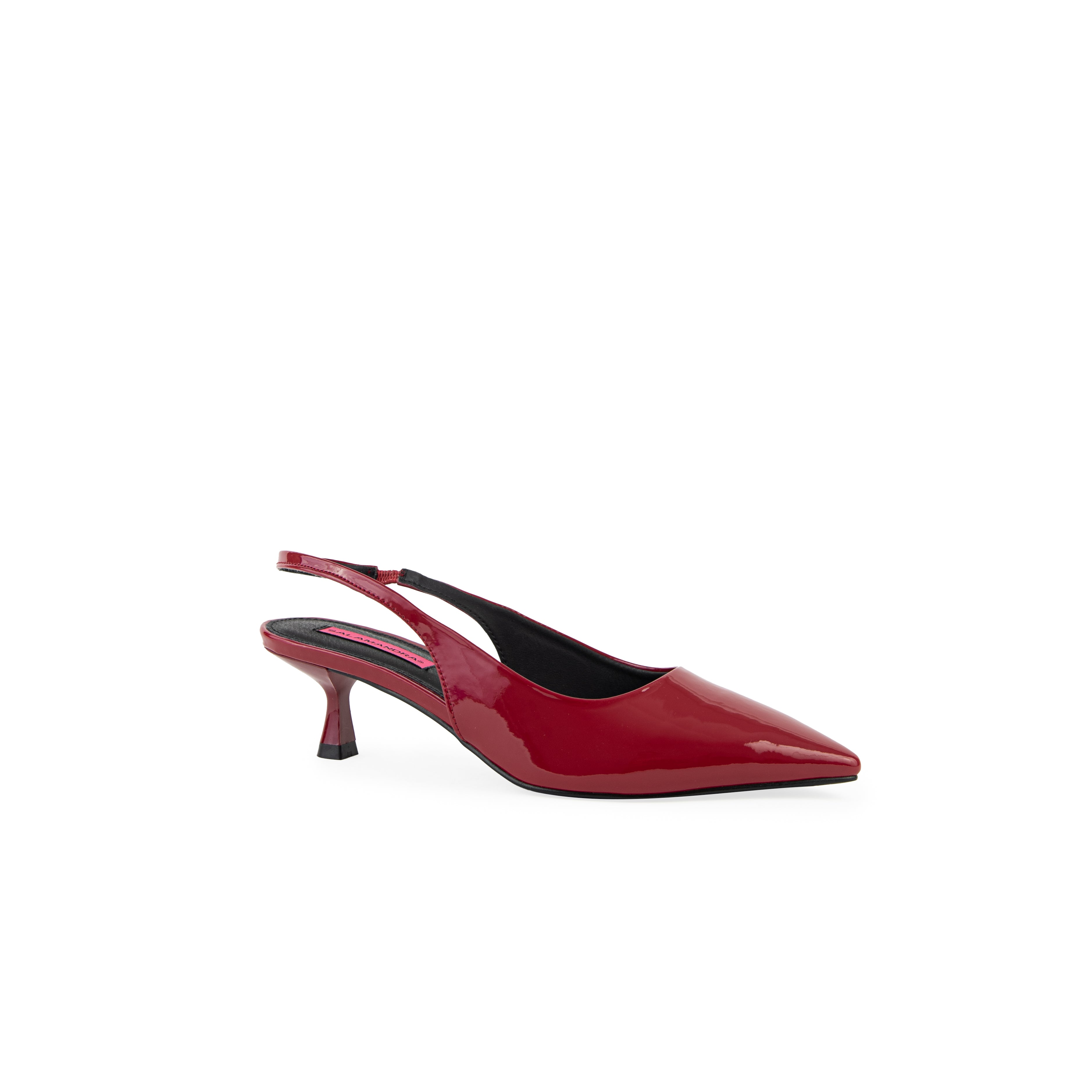 ZAPATILLA ALEXANDRA CHAROL ROJO